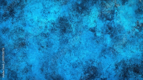 Abstract Blue Watercolor Grunge Background Texture