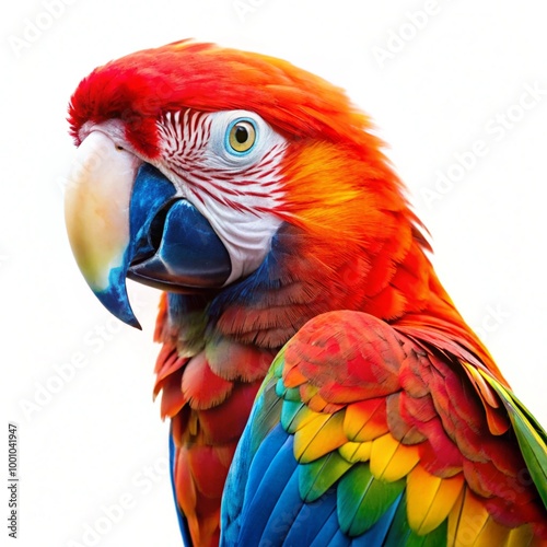 red and yellow macaw