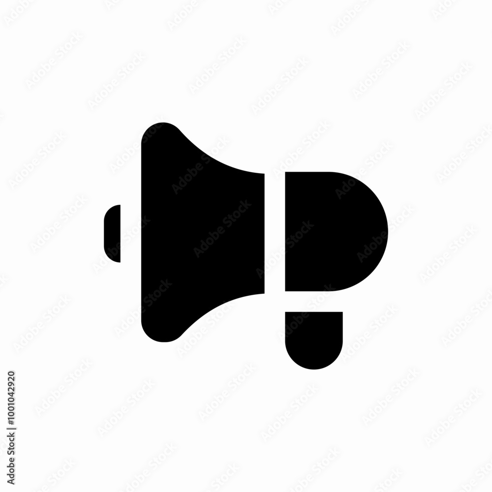 campaign sound amplifier icon sign vector campaign sound amplifier icon sign vector