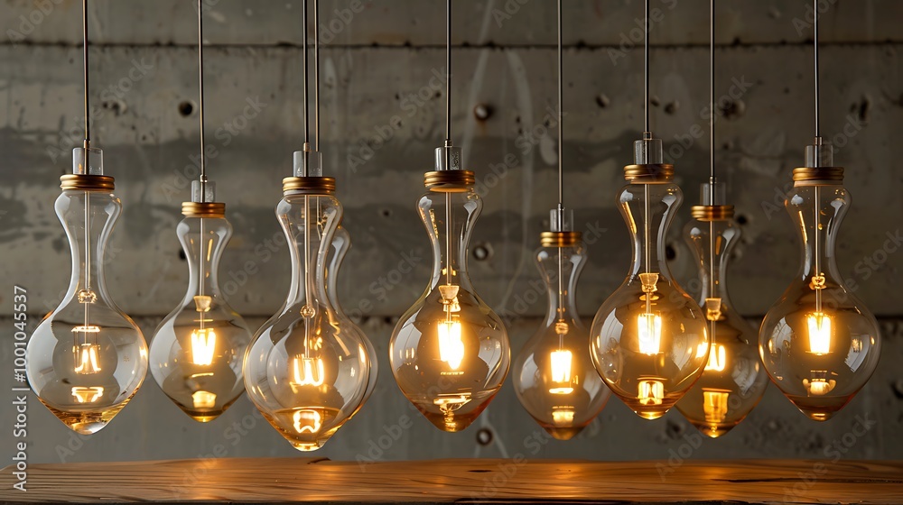 A set of manufactured fluid crystal bulbs by builders each having a unique A set of manufactured fluid crystal bulbs by builders each having a unique