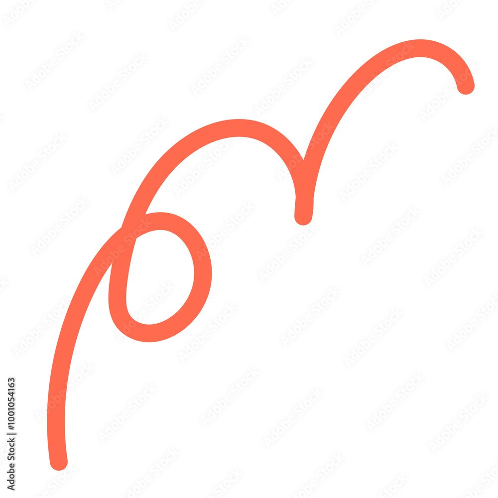 Orange scribble png line clipart, doodle art element on transparent background Orange scribble png line clipart, doodle art element on transparent background