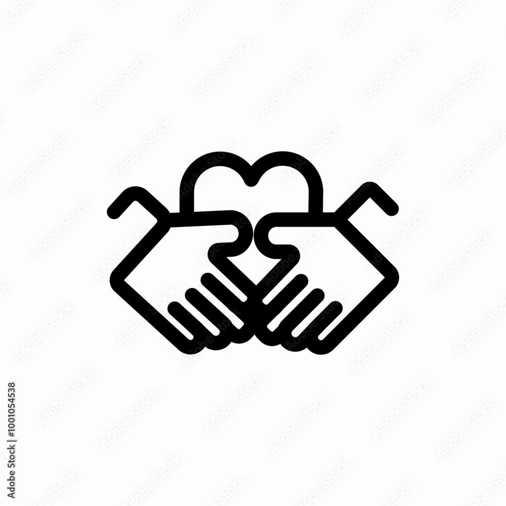 donation charity volunteer icon sign vector donation charity volunteer icon sign vector