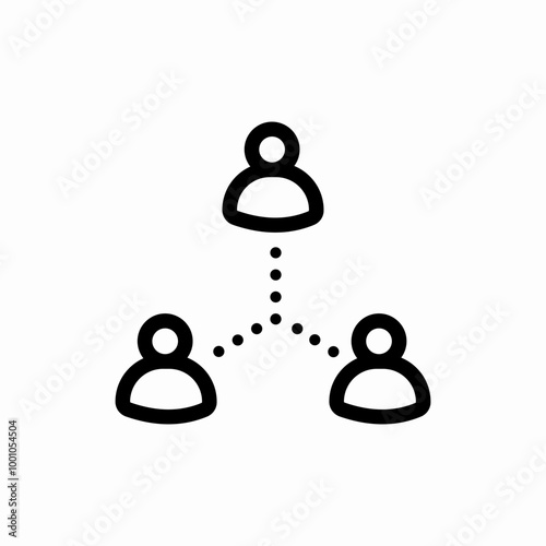 community group icon sign vector