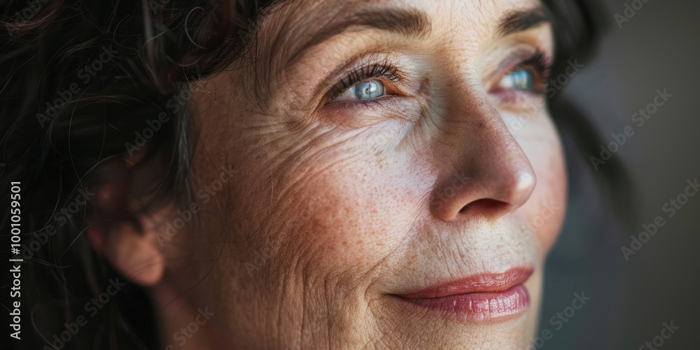 Skincare and self-care for a healthy glow, focusing on anti-aging and wellness. Aesthetic treatments and natural makeup for an older woman promoting relaxation and beauty Skincare and self-care for a healthy glow, focusing on anti-aging and wellness. Aesthetic treatments and natural makeup for an older woman promoting relaxation and beauty