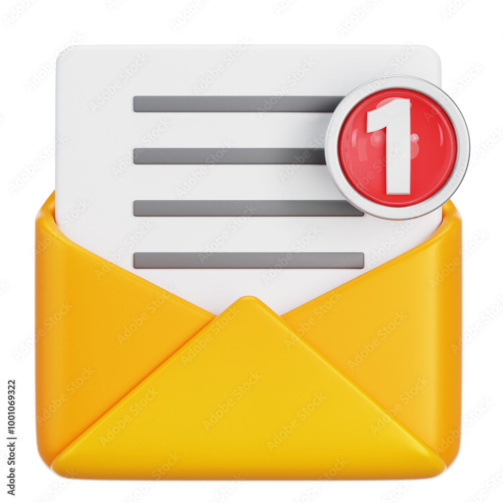 Mail 3D Illustration Mail 3D Illustration