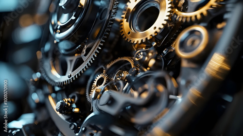 A close-up of film being loaded into an old camera, with the gears and mechanisms visible photo