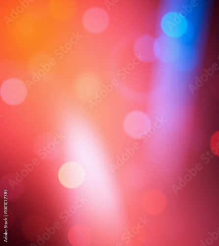 Abstract gradient background with lights