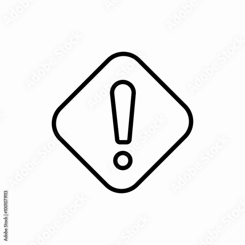 warning sign icon sign vector