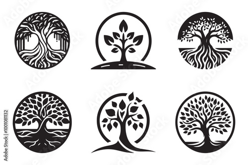Tree vector art , tree vector illustration 