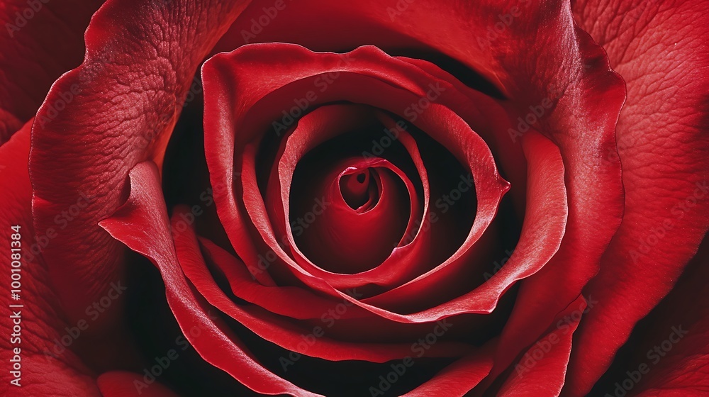 Naklejka premium red rose petals background