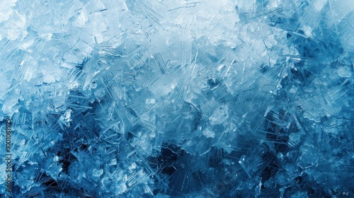 photo of surface with ice in the style of ice punk