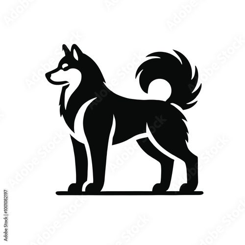 Husky Silhouette