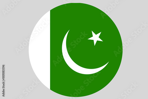 Pakistan flag button Free Download Pakistan flag button - GFXLoad
