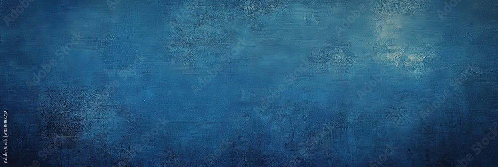 Fototapeta premium Dark Blue Grunge Background with Chaotic Texture