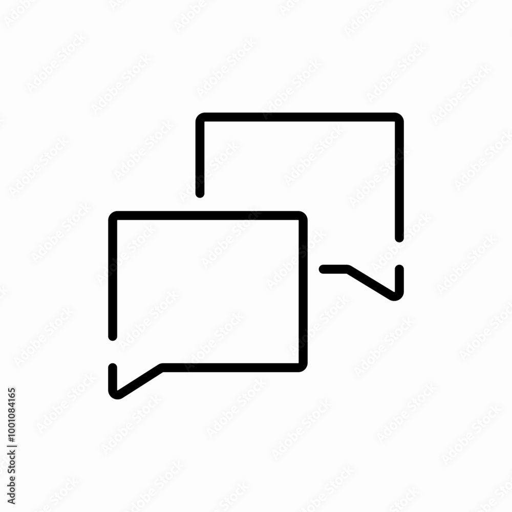 chat messages icon sign vector chat messages icon sign vector