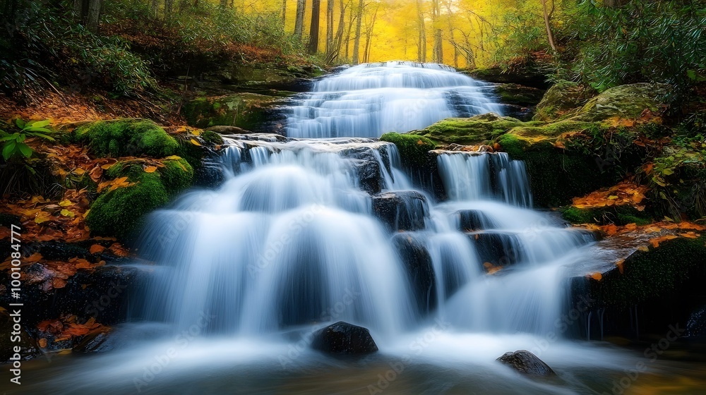 waterfall in the forest