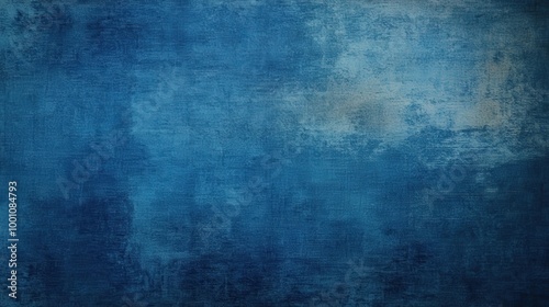 Dark Blue Grunge Background for Creative Projects