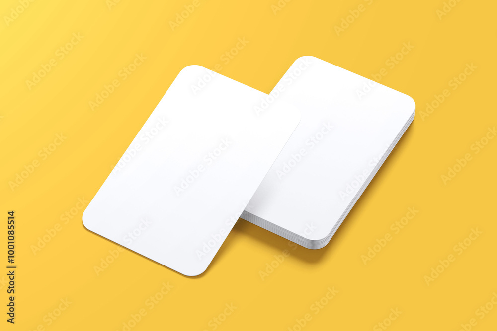 Vertical Rounded Business Card Vertical Rounded Business Card