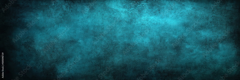 Dark Teal Background Texture with Vignette Effect Dark Teal Background Texture with Vignette Effect