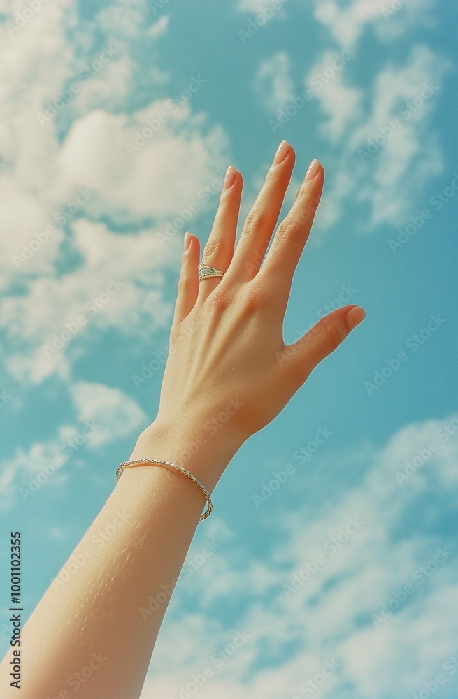 hands in sky