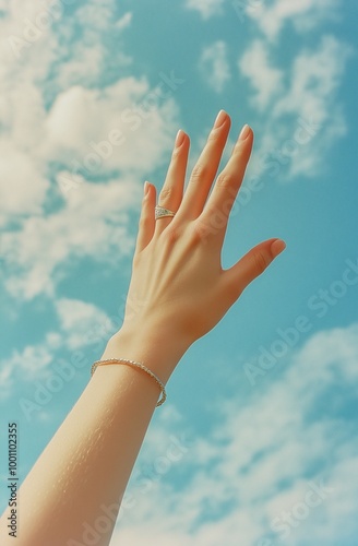 hands in sky