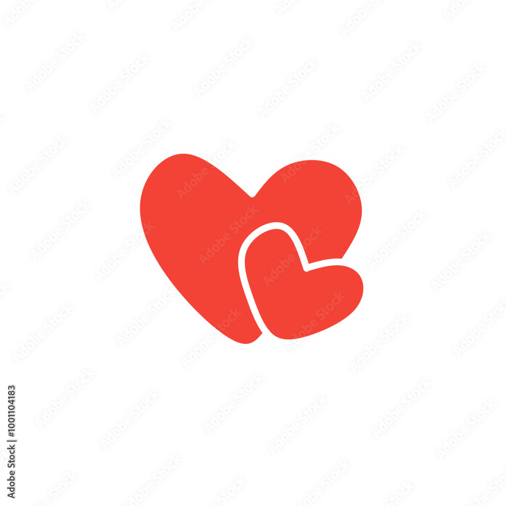 Heart Icon, Editable love Icon. Vector illustration in thin line style. Heart Icon, Editable love Icon. Vector illustration in thin line style.
