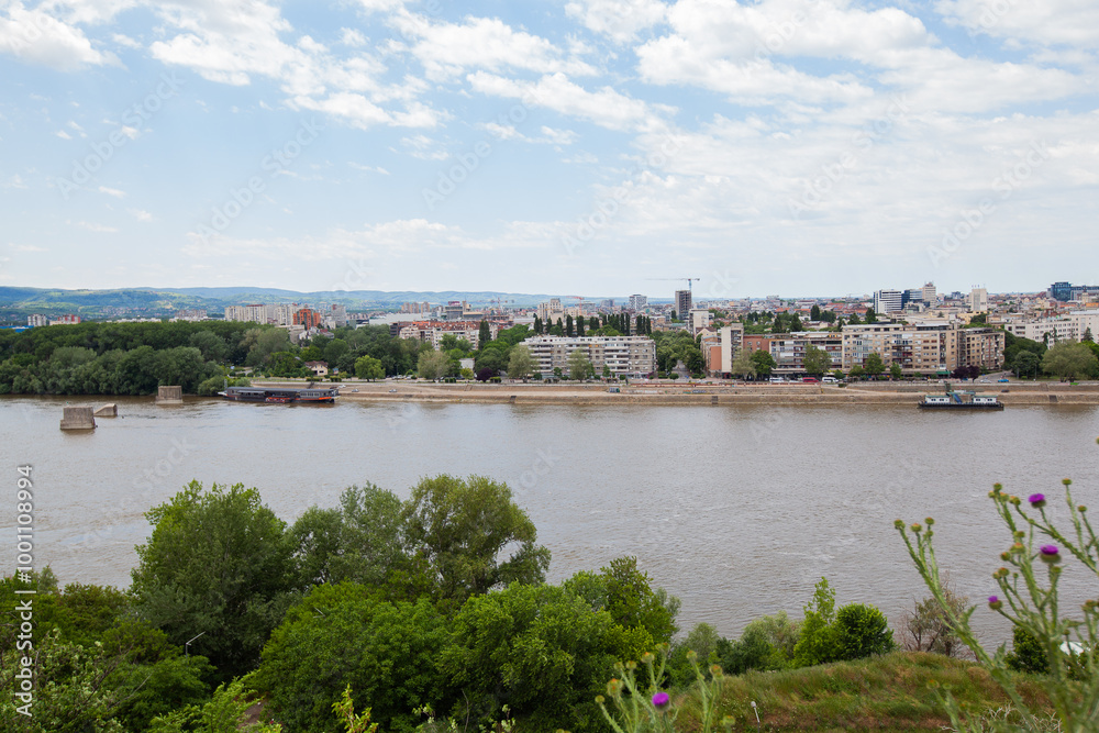 Scenic View of Novi Sad Along the Danube River Scenic View of Novi Sad Along the Danube River