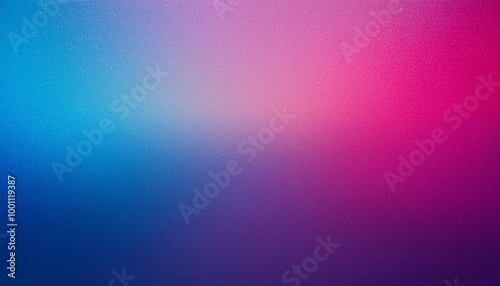 modern and simple blue and magenta gradient colors background with grain rough texture