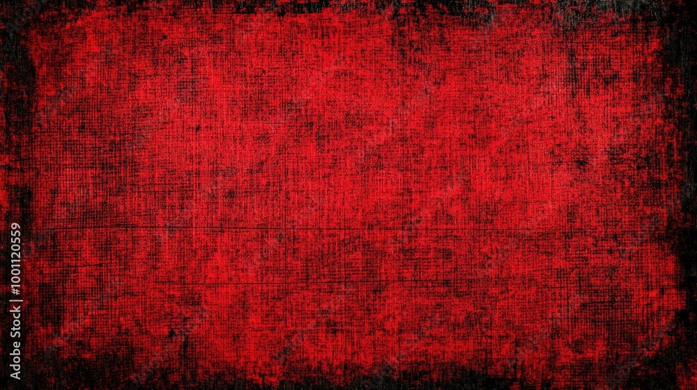 Dark Red Grunge Texture with Border Background Dark Red Grunge Texture with Border Background