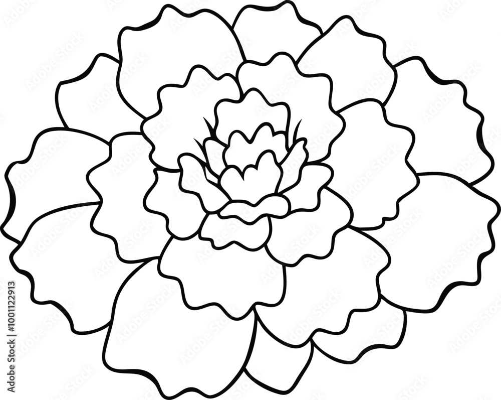 Stunning Marigold Bloom Vector Design for Floral Enthusiasts
Stunning Marigold Bloom Vector Design for Floral Enthusiasts