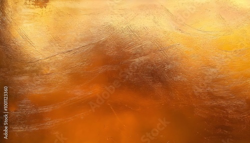 Elegant orange gold foil texture with distressed finish for luxury design. texture background.