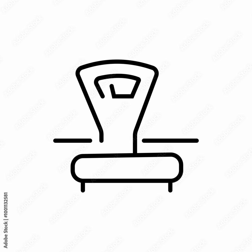 market scales icon sign vector market scales icon sign vector