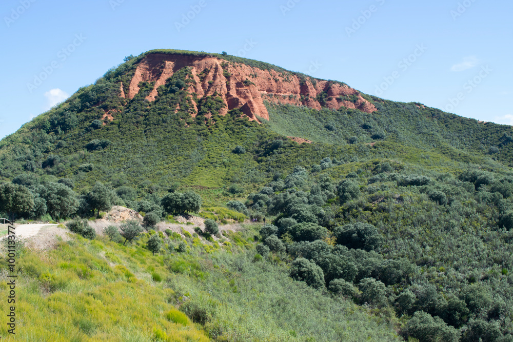 Parque natural de las minas romanas de Las Médulas, León, España Parque natural de las minas romanas de Las Médulas, León, España