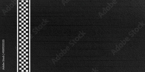 Finish line racing background top view	