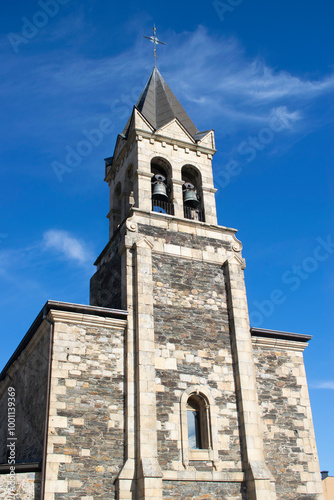 Campanario de la Iglesia de San Andrés, Ponferrada, España