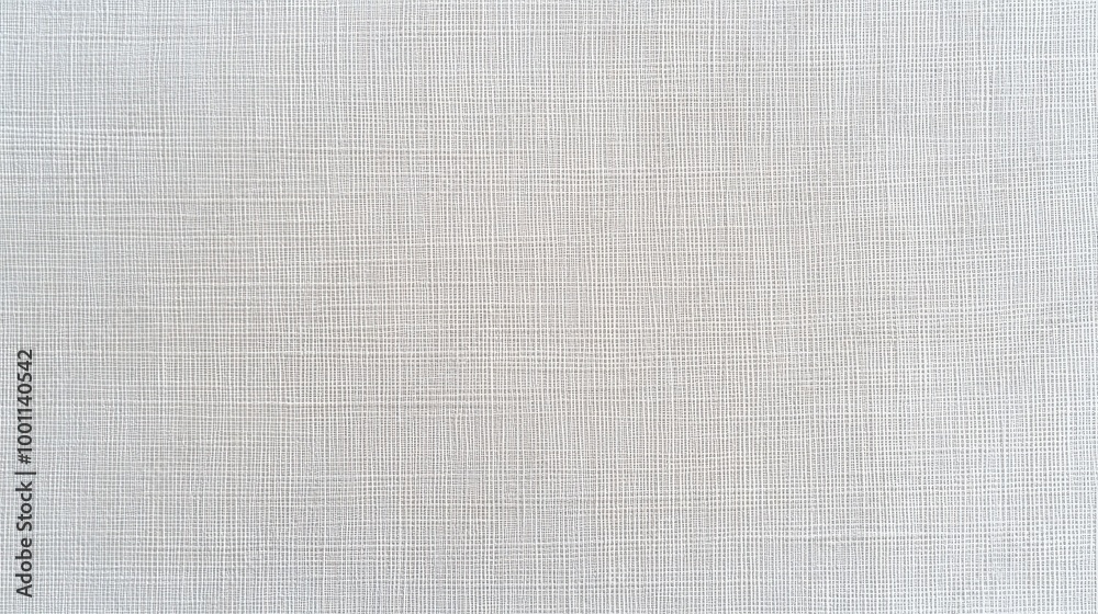 Fototapeta premium White Linen Fabric Texture for Background Use