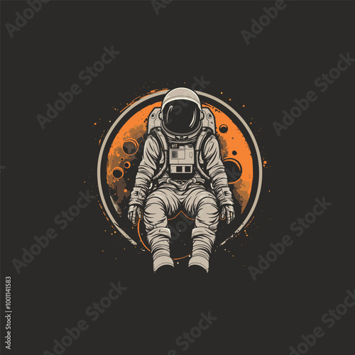 Astronaut Clipart illustration