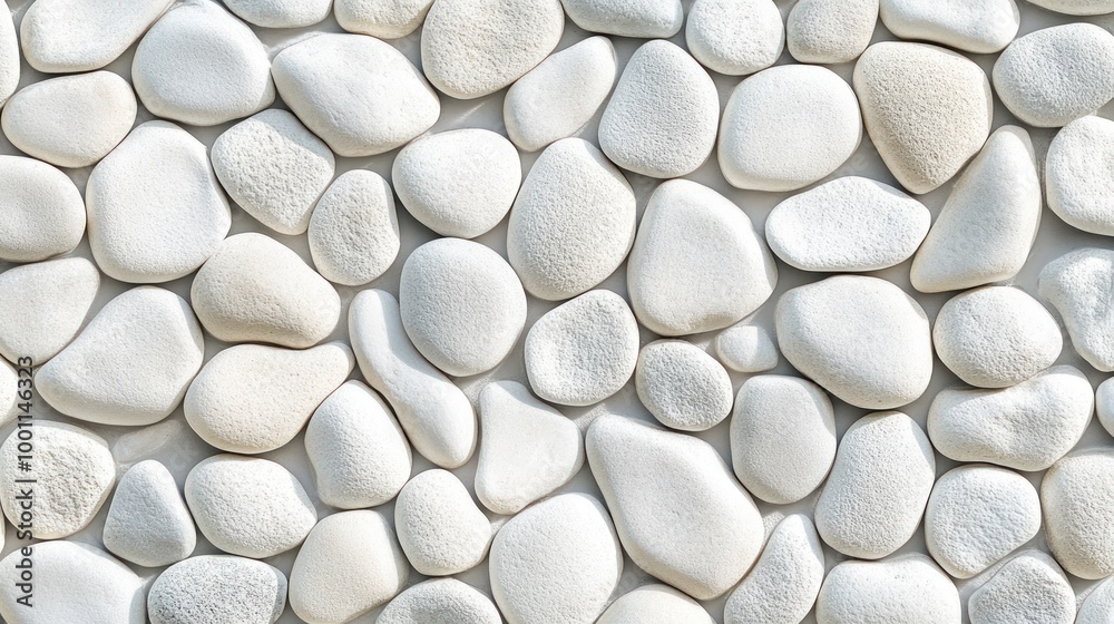 White Pebble Wall White Pebble Wall