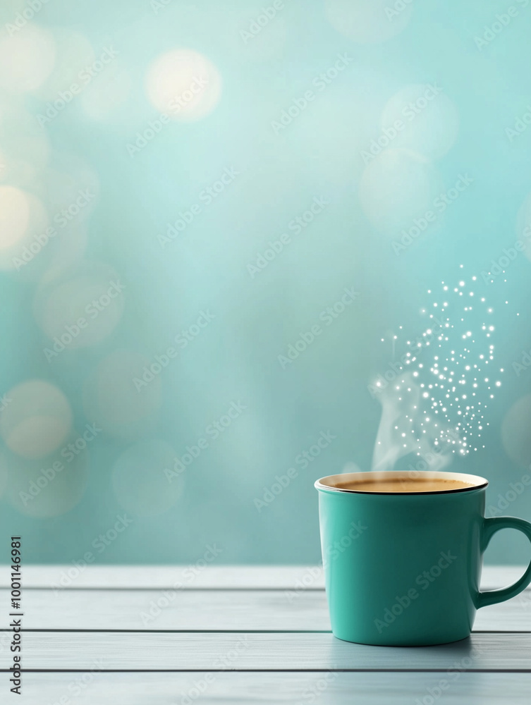 cozy winter background with cup of cocoa with space for text cozy winter background with cup of cocoa with space for text
