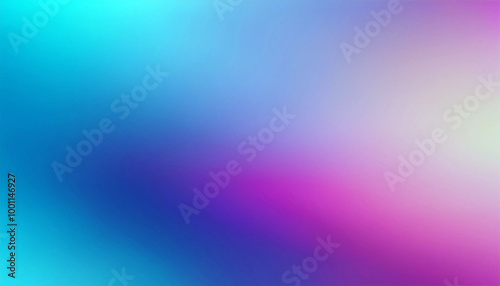 Abstract Blurred Gradient Background in Blue, Purple and Pink