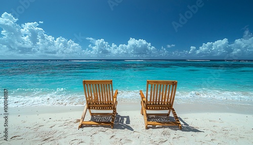 A serene beach scene perfect for Day of the Dead celebrations, evoking relaxation and a tribute to loved ones with vibrant colors and tranquil atmosphere.