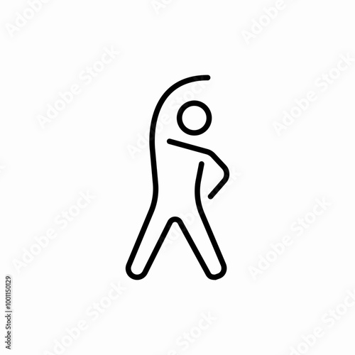 exercise workout icon sign vector