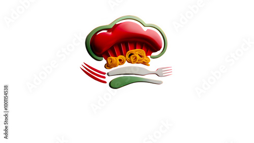 Mexican chili pepper icon with pone photo