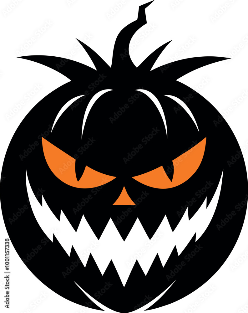 halloween pumpkins on white background halloween pumpkins on white background