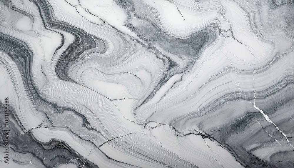 Obraz premium Gray white abstract quartz marble marbled texture background banner