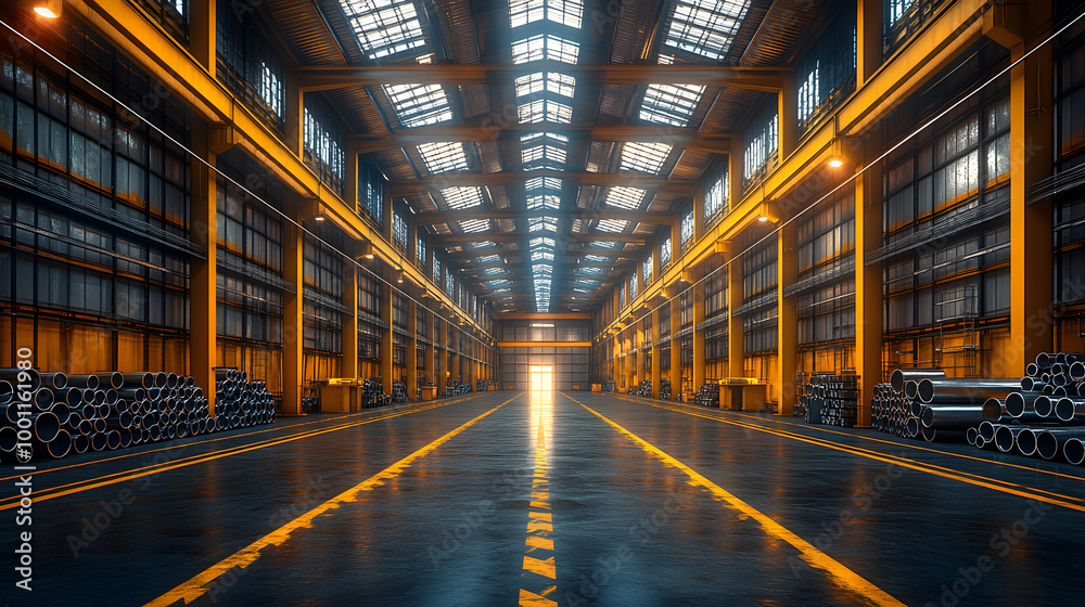 A Large Warehouse with High Ceilings and Windows Filled with Natural Light
A Large Warehouse with High Ceilings and Windows Filled with Natural Light