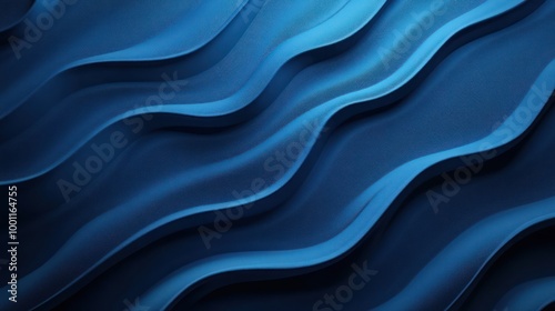 Abstract Blue Waves