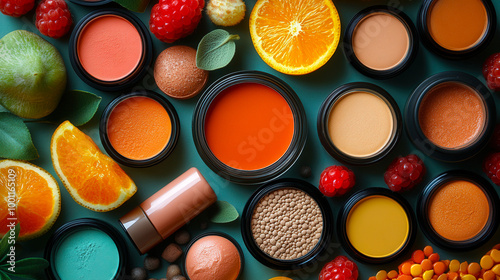 Commercial photos of cosmetics