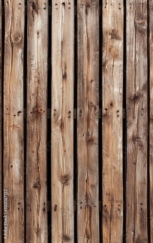 Wooden planks in various shades, arranged vertically on a rustic background.