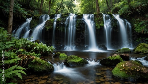 waterfall in the forest